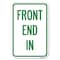 Signmission Safety Sign, 12 in Height, Aluminum, 18 in Length, 23938 A-1218-23938 - alternate 1